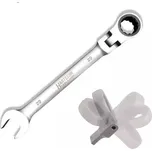 Dedra 14GP43 9mm CrV klíč plochý, račna-kloub