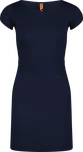 Modré dámské šaty WAISTLINE