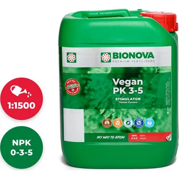 Hnojivo Hnojivo BioNova Vegan PK 3-5 Objem: 5l
