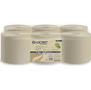 Utěrka Utěrka "EcoNatural 19 CF", havana hnědá, role, 2 vrstvy, LUCART 861133J