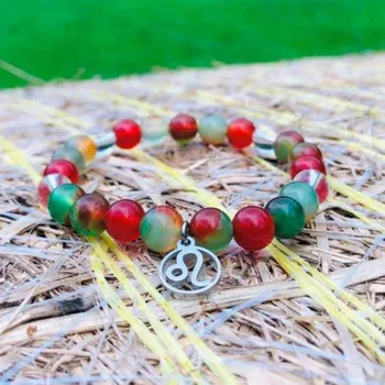 Náramek Živé kameny Minerální náramek LEV 17 cm