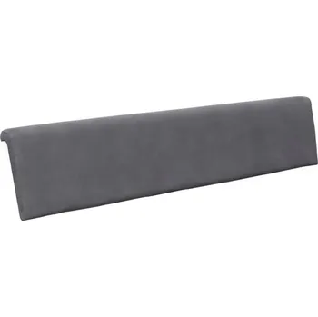 Šedá šikorá opěrka na záda k lavici Toscana 130 cm