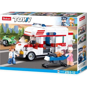 Stavebnice Sluban Sluban Town M38-B1065 sanitka