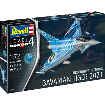 Modelářství Eurofighter Typhoon "Bavarian Tiger 2021" (Revell 1:72)
