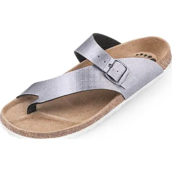 Dámské pantofle FORcare dámské zdravotní pantofle 202014 stříbrné Velikost: 38