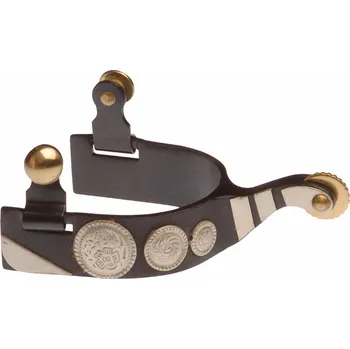 Ostruha Lakota Šporny westernové Metal Plate Lakota, černé