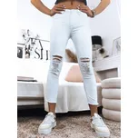 Dámské kalhoty DSTREET BÍLÁ 34