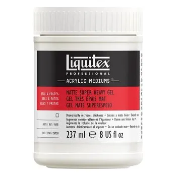 Stylingový přípravek Matný super heavy gel Liquitex professional 237ml (Matný super heavy gel Liquitex professional 237ml)