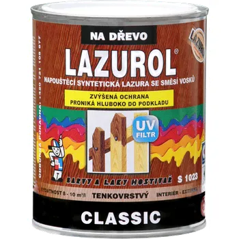 lazura Lazurol Classic S1023 051 zeleň jedlová 2,5 l