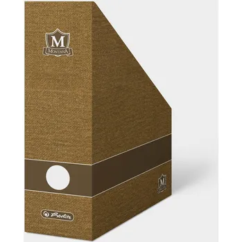 Archivační box Stojan na spisy Montana - hnědá