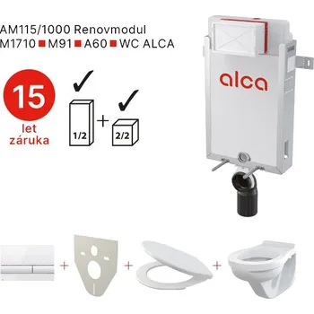 WC sada Wc sada 5x1 renovmodul AM115, WC Alca