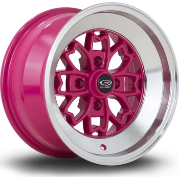 Plechové kolo Disk Rota Aleica 15X8 4X100 67,1 ET0, Pink