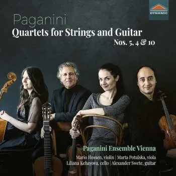 Zahraniční hudba CD Niccolò Paganini: Gitarrenquartette Nr.4,5,10 2023