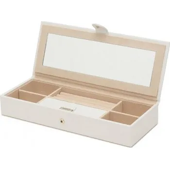 Šperkovnice WOLF 1834 - MARRAKESH SAFE DEPOSIT BOX CREAM - Cestovní šperkovnice