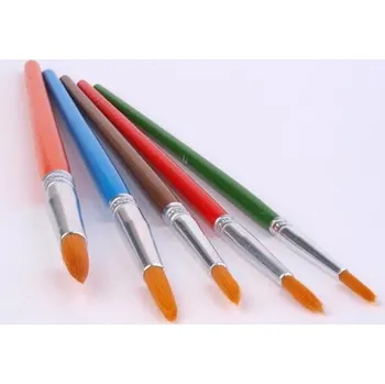 Umělecký štětec Štětec, sada, č. 2-4-6-8-10, dřevo, malovaná rukojeť, kulaté, COOL BY VICTORIA