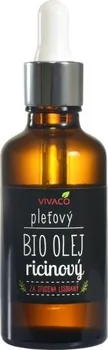 Pleťový olej Vivaco Pleťový ricinový olej s pipetou BIO