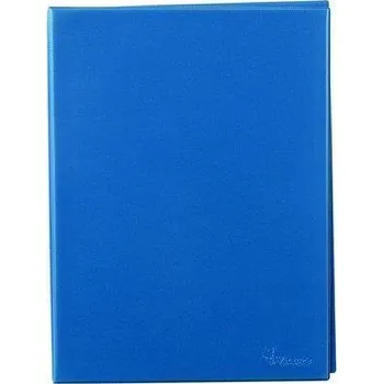 Archivační box Desky s rychlosvorkou, modrá, na šířku, A4, VICTORIA