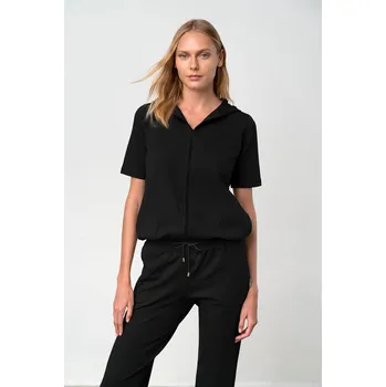 Dámské kalhoty Vamp - Pohodlné dámské tepláky – Melanie 18348 - Vamp black S