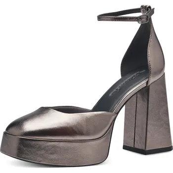 Dámské lodičky DÁMSKÉ LODIČKY TAMARIS 1-24419-41 915 STŘÍBRNÁ Barva: STŘÍBRNÁ, Velikost: 36