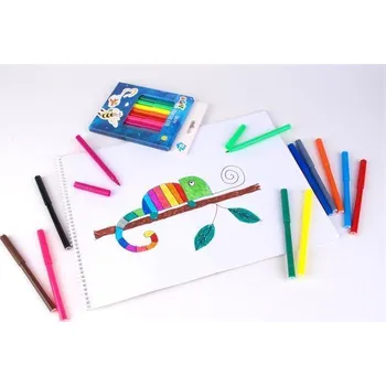 Fixy, sada, 12 různých barev, 2 mm, COOL BY VICTORIA