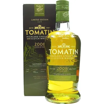 Whisky Tomatin 2008 12yo Sauternes Casks French Collection 46% 0,7l (karton)