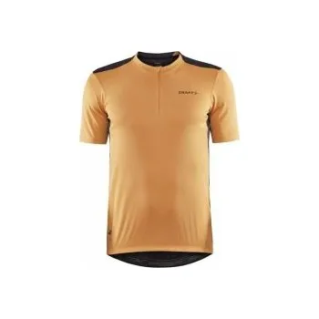 Cyklistické oblečení CRAFT CORE Offroad SS M oranžová 1910577-574992 M; Oranžová dres + DÁREK DLE VÝBĚRU!
