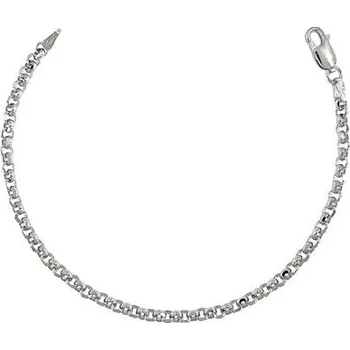 Náramek Stříbrný náramek rolo broušené délka náramku 18cm