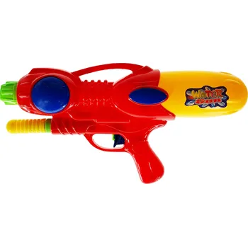Vodní pistole s pumpou 35 cm červená