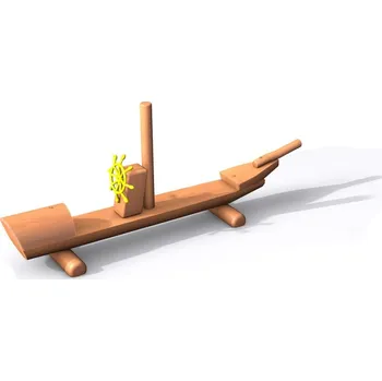 Hra na zahradu Playground System Hravé lavičky Loď z akátu