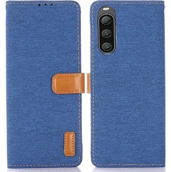 Pouzdro na mobilní telefon Pouzdro TVC Denim pro Sony Xperia 10 V Barva: Modrá