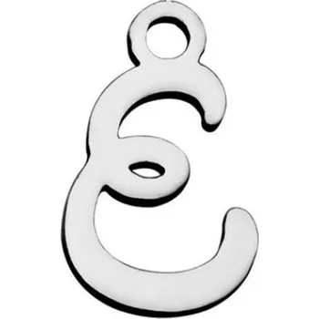 Přívěsek Šperky4U Drobný ocelový přívěšek - písmeno - iniciála - OK1307-E