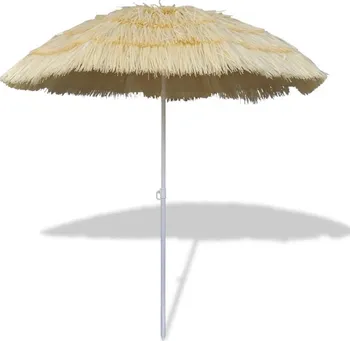 Slunečník Sklápěcí slunečník v havajském stylu 211657 180 cm