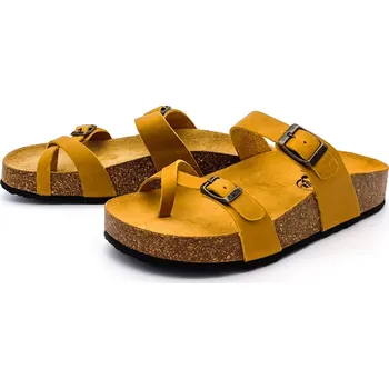 Dámské pantofle Dámské pantofle 341032 CP BOMBAY OCRE Plakton oranžové Barva: ocre, Velikost: 39