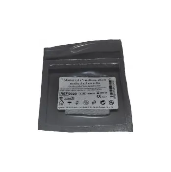 Kompres Mastný tyl s Vaselinum album sterilní 5x5cm á 2ks Steri•Cover