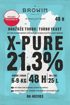 Droždí Browin Turbo X-Pure 135 g vinné kvasinky