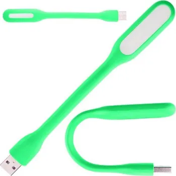 Lampička USB lampička flexibilní, 6x LED bílá