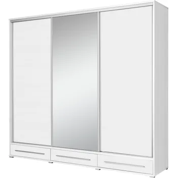 Dětská skříň Velká šatní skříň Haifa 1 - bílá