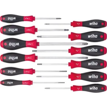 Šroubovák Sada šroubováků 302HK12 SoftFinish Wiha - 12 dílná (Ph, Pz,Pl,Trx)
