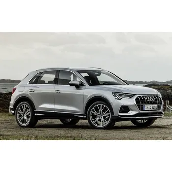 Nosič kol Příčníky Modula Oval Bar Closed Rail Black Audi Q3 2019- s integrovanými podélníky