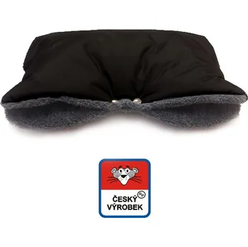 Kočárek Rukávník Junama Lama Barva: Lama Černá/Šedá