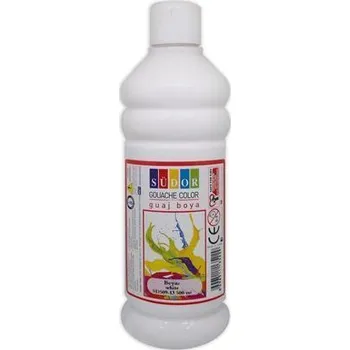 Speciální výtvarná barva Temperová barva, bílá, 500ml, Südor