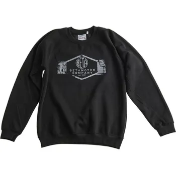 Pánská mikina SWEAT SHIRT HERITAGE COMPANY -mikina černá, vel. XL