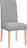 Springos Spandex Premium elastický potah na židli 38-52 cm, světle šedá kostka
