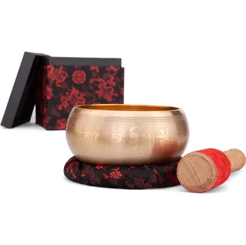 Bodhi Tibetská zpívající miska s rytím OM 15 cm