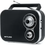 Přenosné rádio "M-051R", černá, MUSE M051R