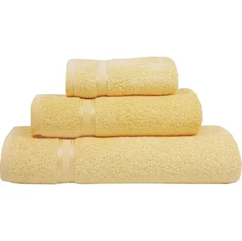 Sprchový závěs Ručníky MA BELLE, žlutá, Framsohn Výška cm: 150, Šířka cm: 100