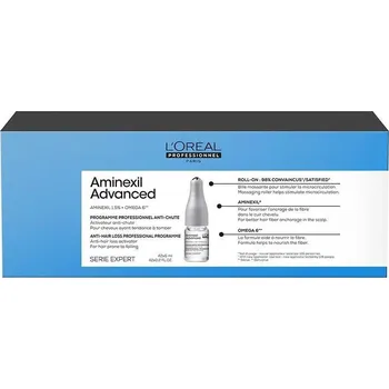 L'Oréal Professionel Serie Expert Aminexil Advanced Anti-Hair Loss Activator Programme posilující péče pro vlasy se sklonem k padání, 42x 6 ml