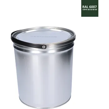 barva a nátěr na dřevo Barva antikorozní polomatná na zinek 5 kg lahvový-zelená