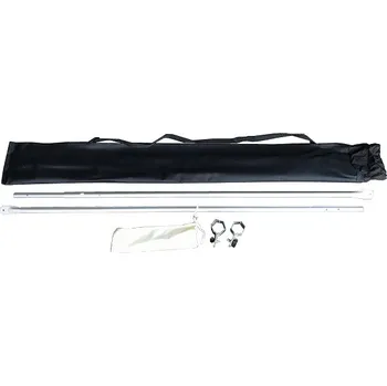 Příslušenství pro zahradní stavbu TENTino Teleskop k poloboku 4,5 m Úchopy na: SMALL/STEEL HEXAGON