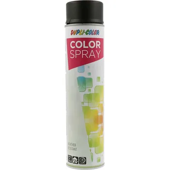 Barva ve spreji Dupli-Color CS černá- RAL9005mat 600ml